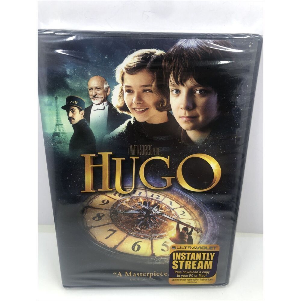 *Hugo (DVD)  Martin Scorsese, Ben Kingsley, Jude Law, Sasha Baron Cohen. Sealed